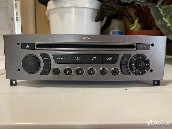 Магнитола штатная Peugeot