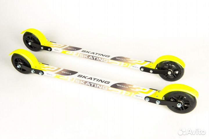 Лыжероллеры SK elva SK100R алюминиевый диск