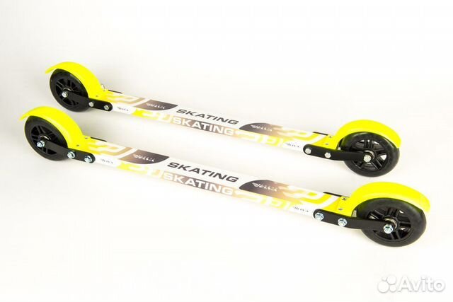 Лыжероллеры SK elva SK100R алюминиевый диск