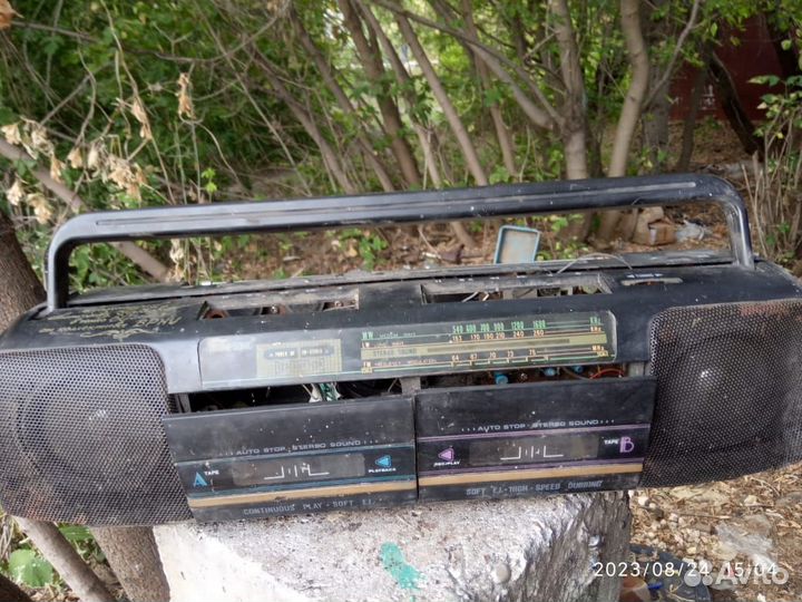 Кассетный магнитофон на Зап части