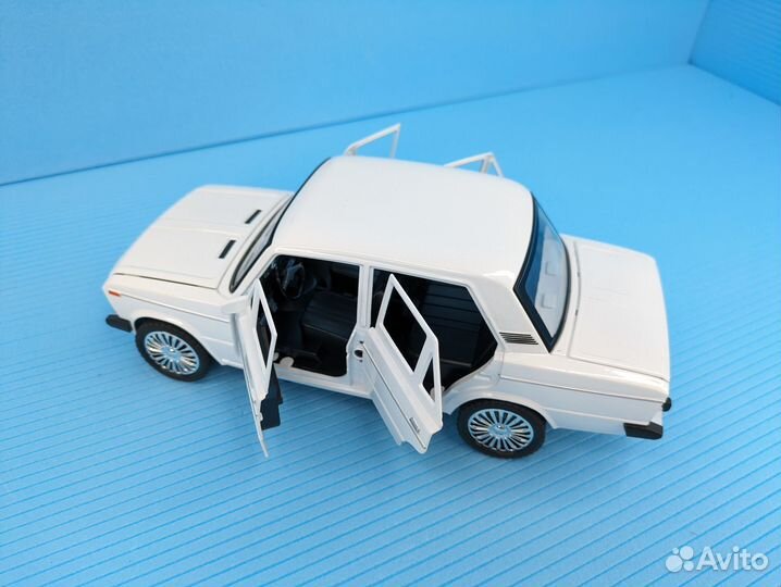 Автоваз 2106 автомобиль 25см металл