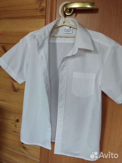 Рубашка белая на мальчика