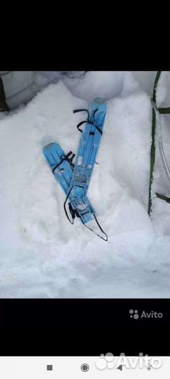 Детские санки, лыжи
