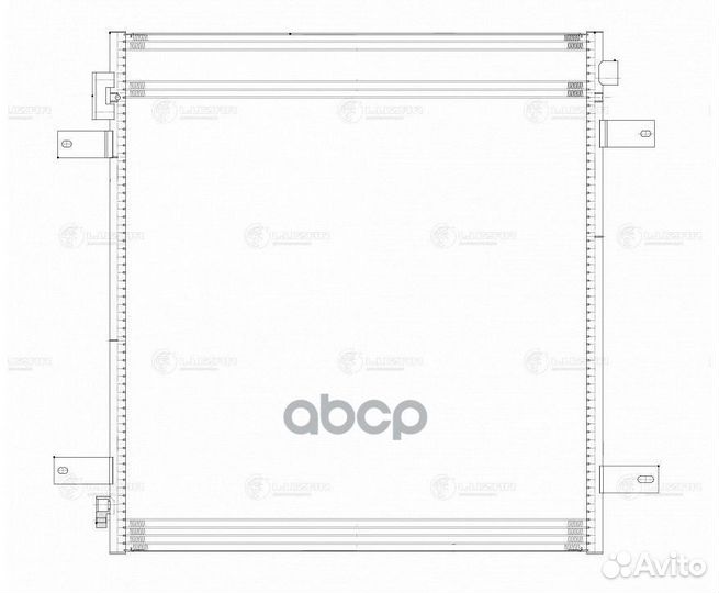 Радиатор кондиц. для а/м Nissan Patrol VI (10)