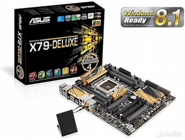 Материнская плата x79 asus deluxe lg2011 e5 1680v2