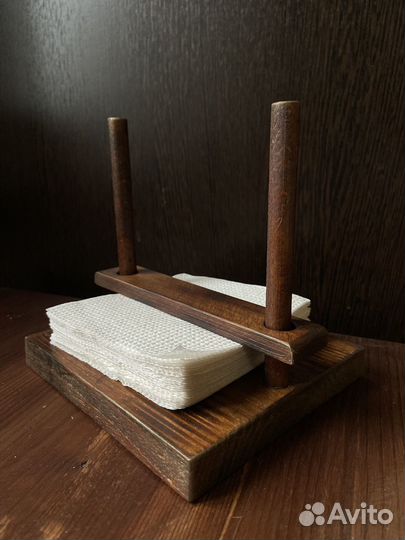 Салфетница натуральное дерево, ручная работа