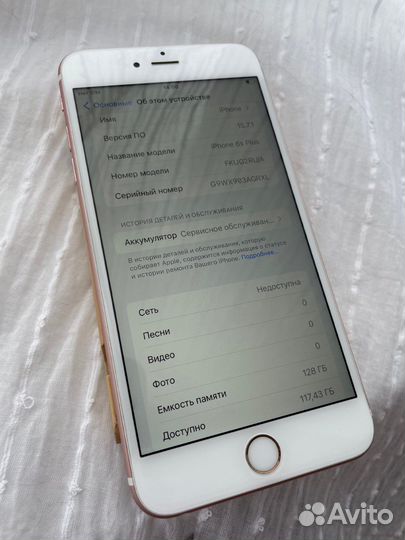 iPhone 6S Plus, 128 ГБ