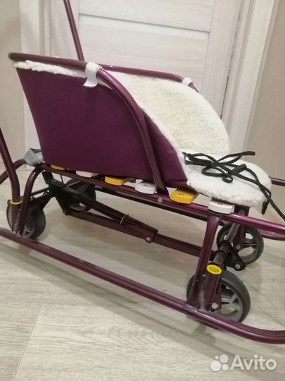 Санки коляска ника