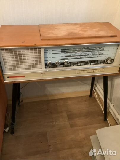 Радиоприемник ламповый СССР контата на реставрацию