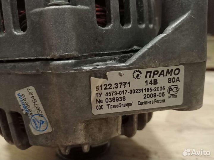 Генератор газ 3110, УАЗ змз 405, 406, 409