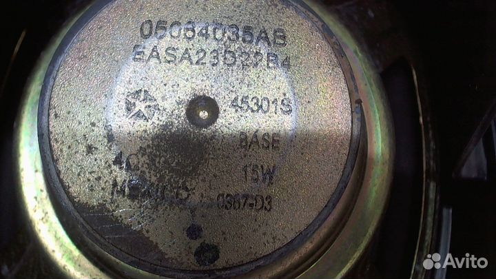 Динамик Chrysler 300C, 2007