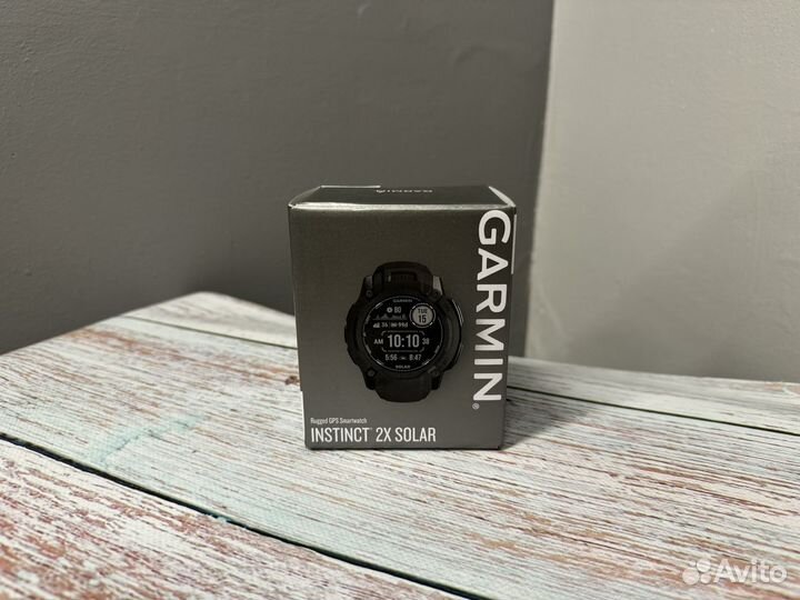 Garmin Instinct 2X Solar Graphite Смарт часы