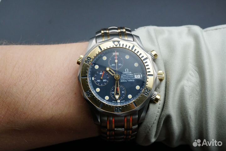 Omega Seamaster Diver 300M 41.5 Titanium/Rose Gold