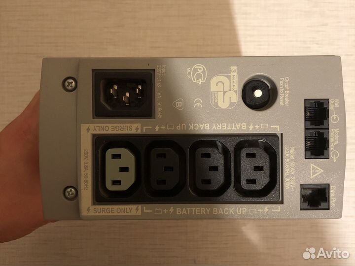 Ибп APC Back UPS BR500I неисправный