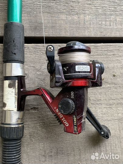 Спиннинг с катушкой бу