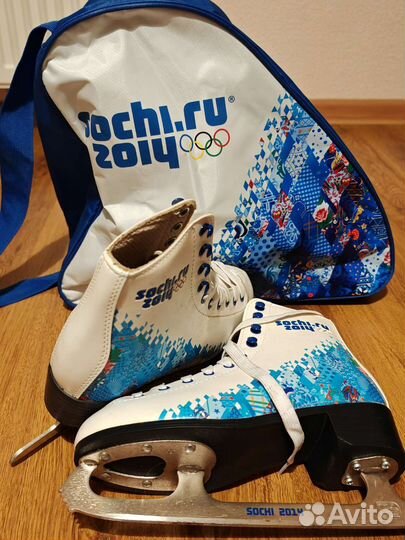 Коньки Сочи 2014(оригинал, с сумкой)