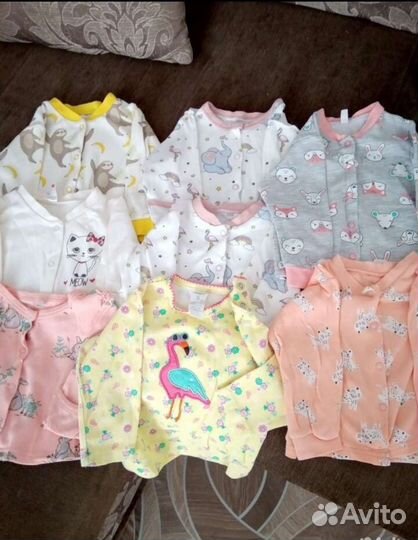 Детские вещи пакетом для девочки от 0