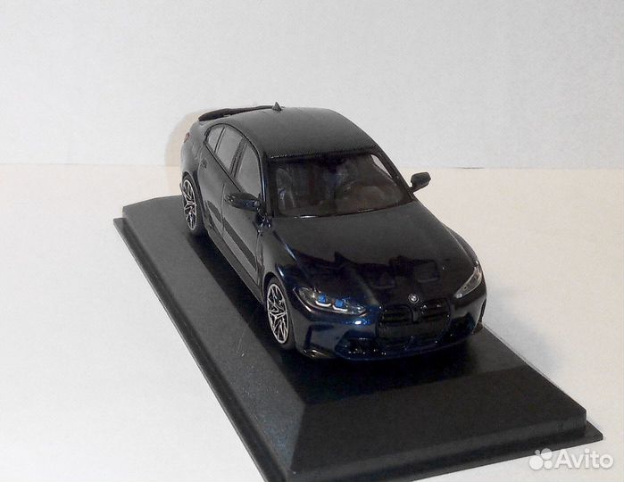 Cкид-кa - 1/43 BMW M3 NEW G80 Бмв 2020 blue /син