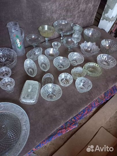 Посуда хрустальная СССР