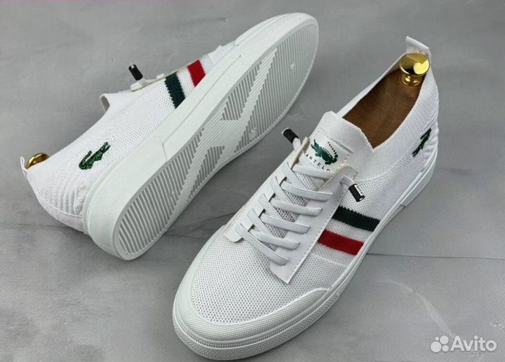 Женские кеды слипоны Lacoste