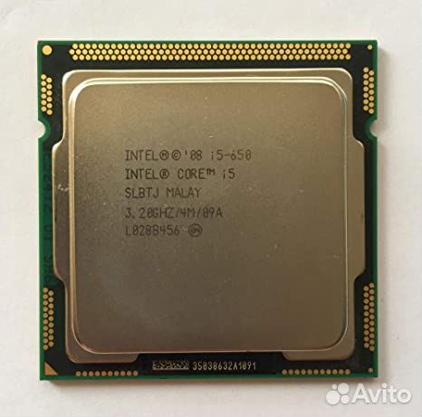 Процессор Intel Core i5-650