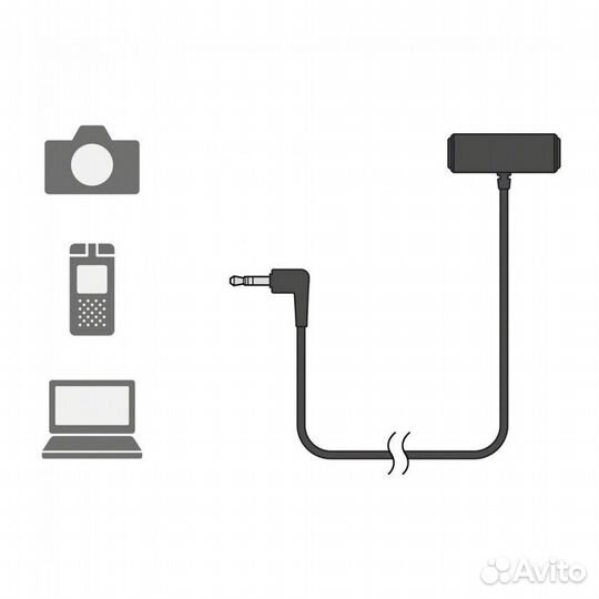 Sony ECM-LV1 Петличный стереомикрофон