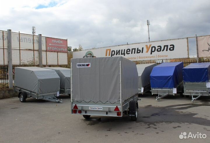 Прицеп Викинг 1530 идеален для тех, кто строится