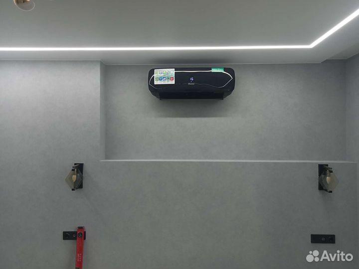 Установка кондиционеров,вентиляции,Хол.оборудовани