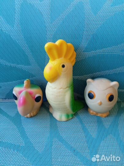 Резиновые игрушки времён СССР