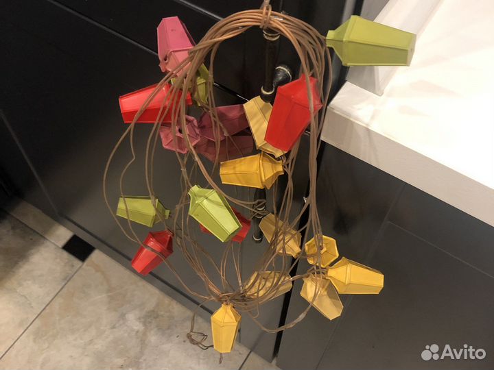 Ретро гирлянда СССР «Фонарики»