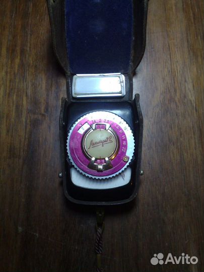 Фотоэкспонометр Ленинград 2 1961г