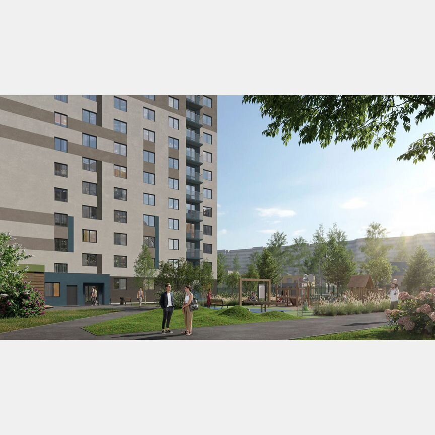 2-к. квартира, 49,3 м², 8/16 эт.