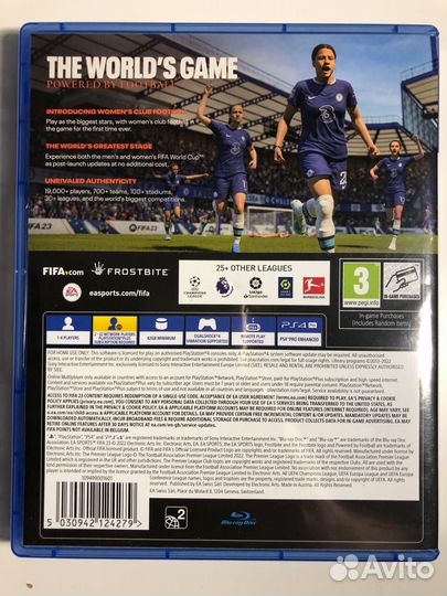 EA Sports FC 24 PS5 Русская озвучка ea fc24 fifa24