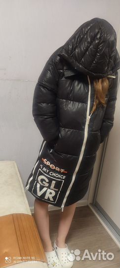 Куртка зимняя для девочки рост 152