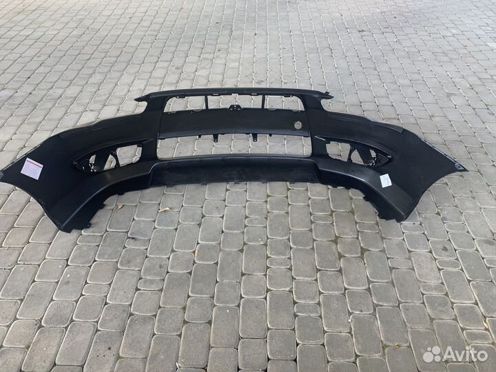 Передний бампер на mitsubishi lancer