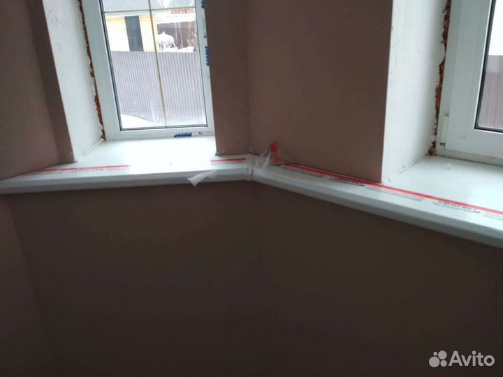 Монтаж окон, дверей откосов