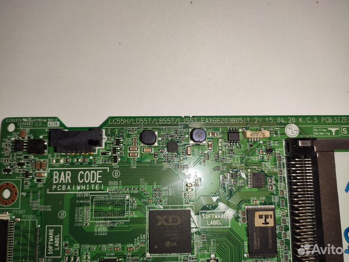 Main плата LG EAX66203805 (1.2)