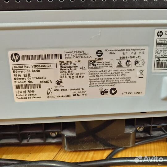 HP LaserJet Pro P1102w WiFi лазер черно-белый