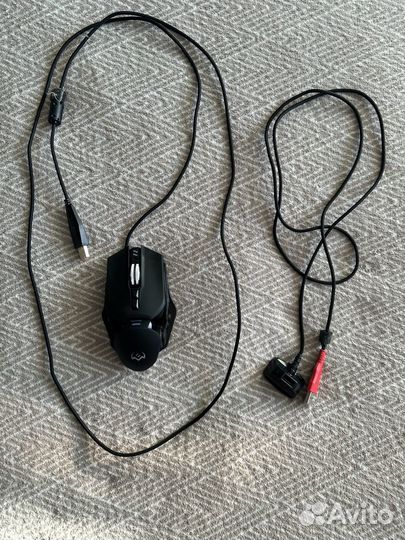 Клавиатура, мышка, наушники, коврик