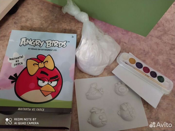 Магниты из гипса