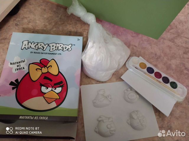 Магниты из гипса