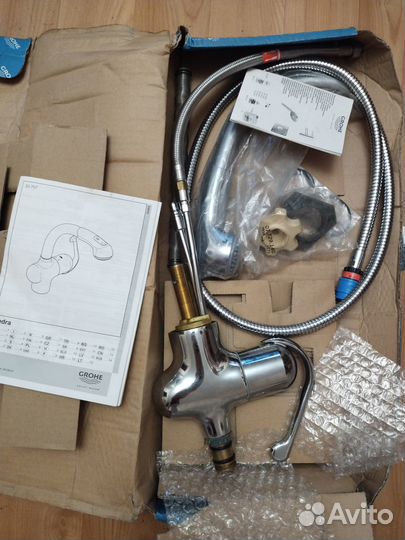 Кран смеситель для кухни гибкий