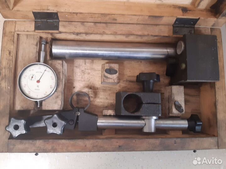 Штатив с магнитным основанием шм-II+часовой индик