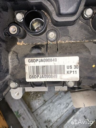 Двигатель kia stinger 3,3 G6DP