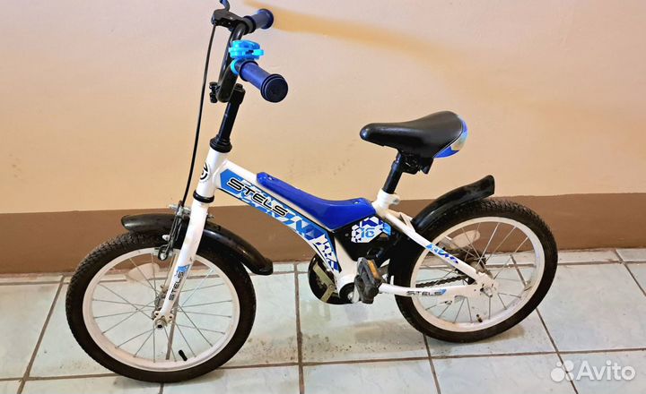 Stels Jet велосипед детский синий