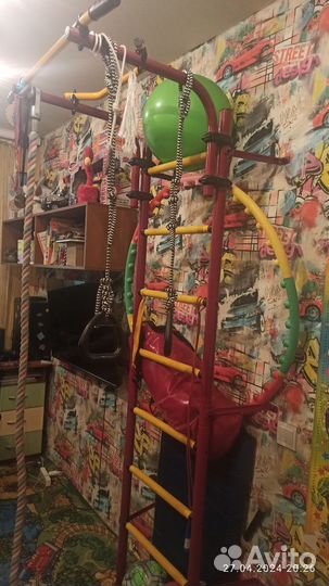 Детская шведская стенка бу