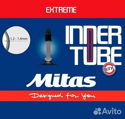 Камера для велосипеда 27,5х2,1/3,0 FV47 Extreme (1