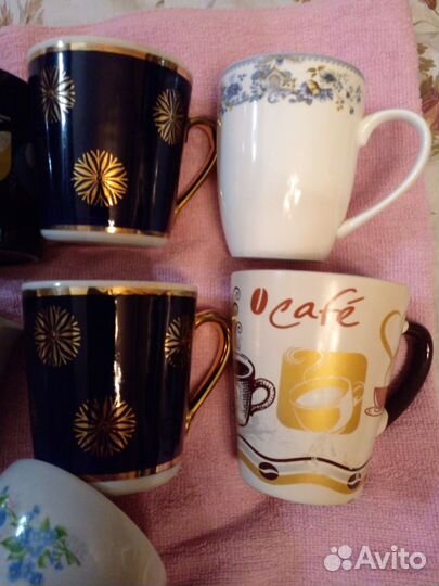 Чайные чашки 10 шт