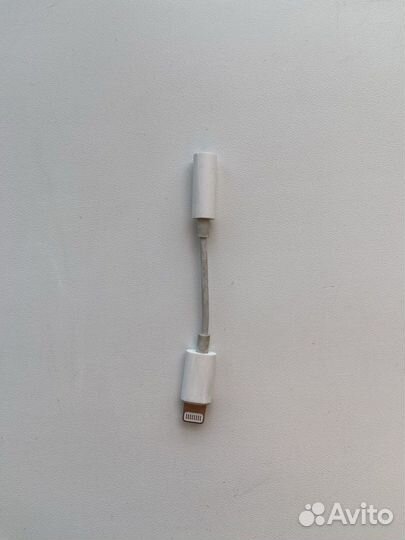 Переходник Apple Lightning 3,5 mm jack