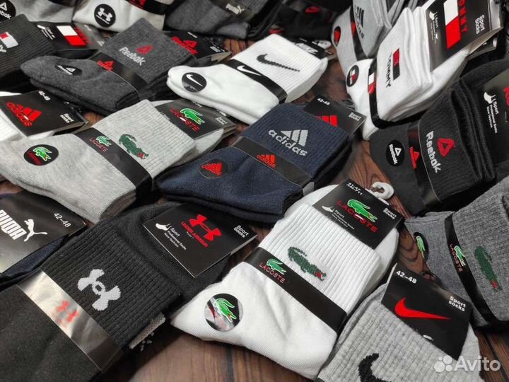 Носки Nike Adidas Puma Reebok качество
